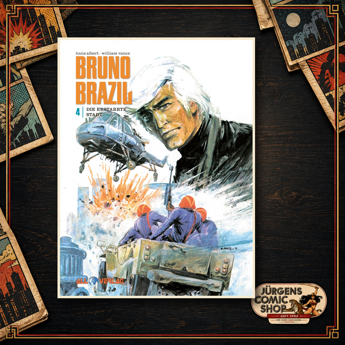 Bruno Brazil 04 – Die erstarrte Stadt