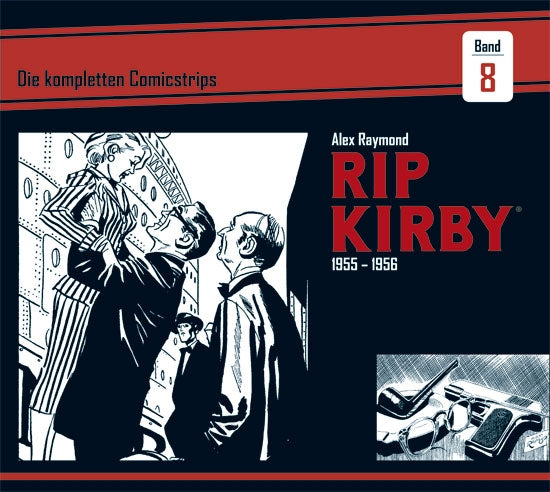 Rip Kirby 08 – Die kompletten Comicstrips 1955-1956 – Cover
