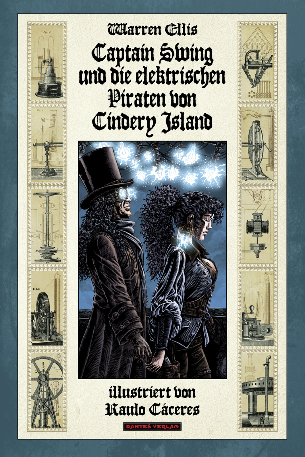 Captain Swing und die elektrischen Piraten von Cindery Island – Cover