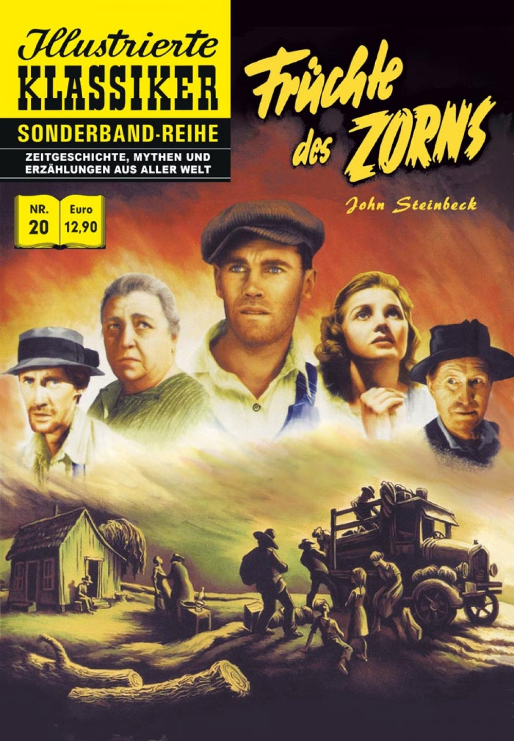 Illustrierte Klassiker Sonderband 20 – Früchte des Zorns – Cover