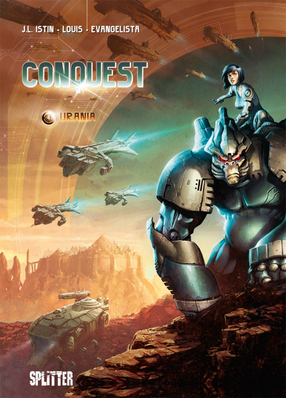 Conquest 4 – Urania – Cover