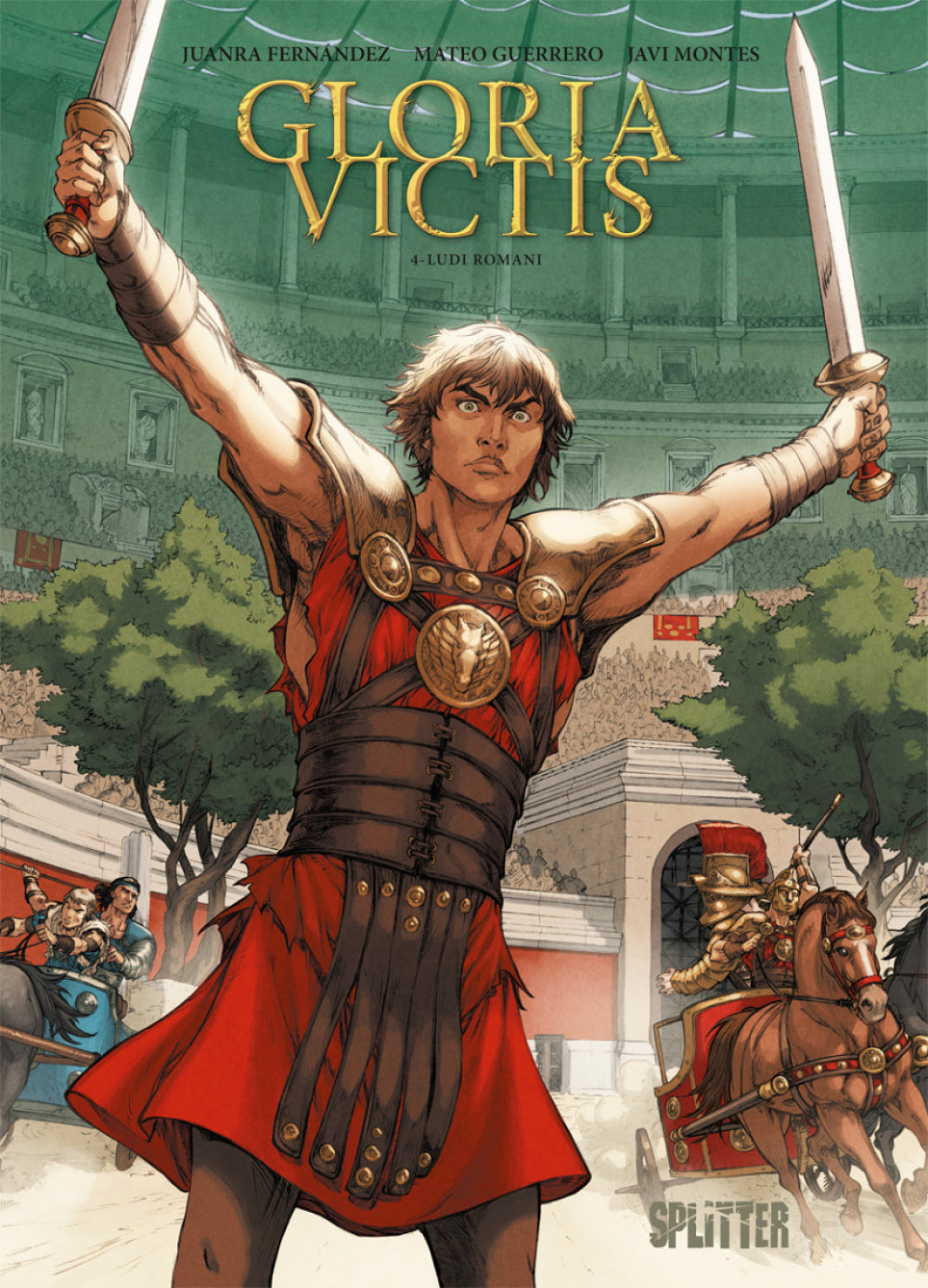 Gloria Victis 4 – Ludi Romani – Cover