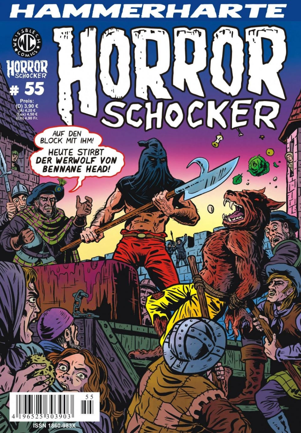 Cover Horrorschocker 55 – Weissblech