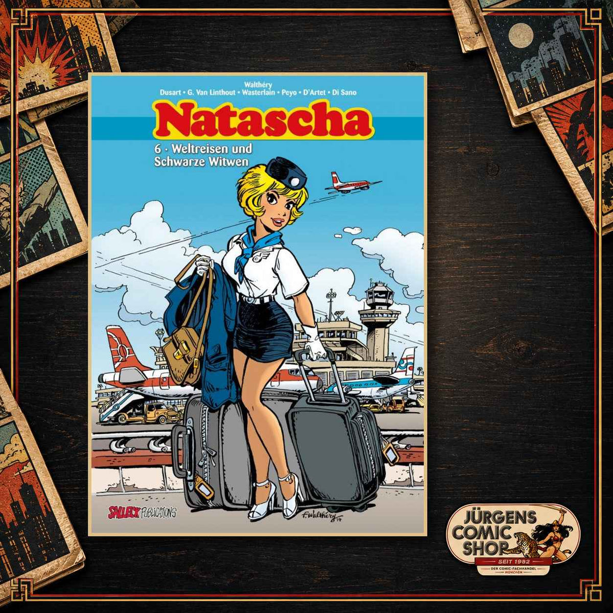 Natascha Gesamtausgabe 6 – Die Schwarze Witwe