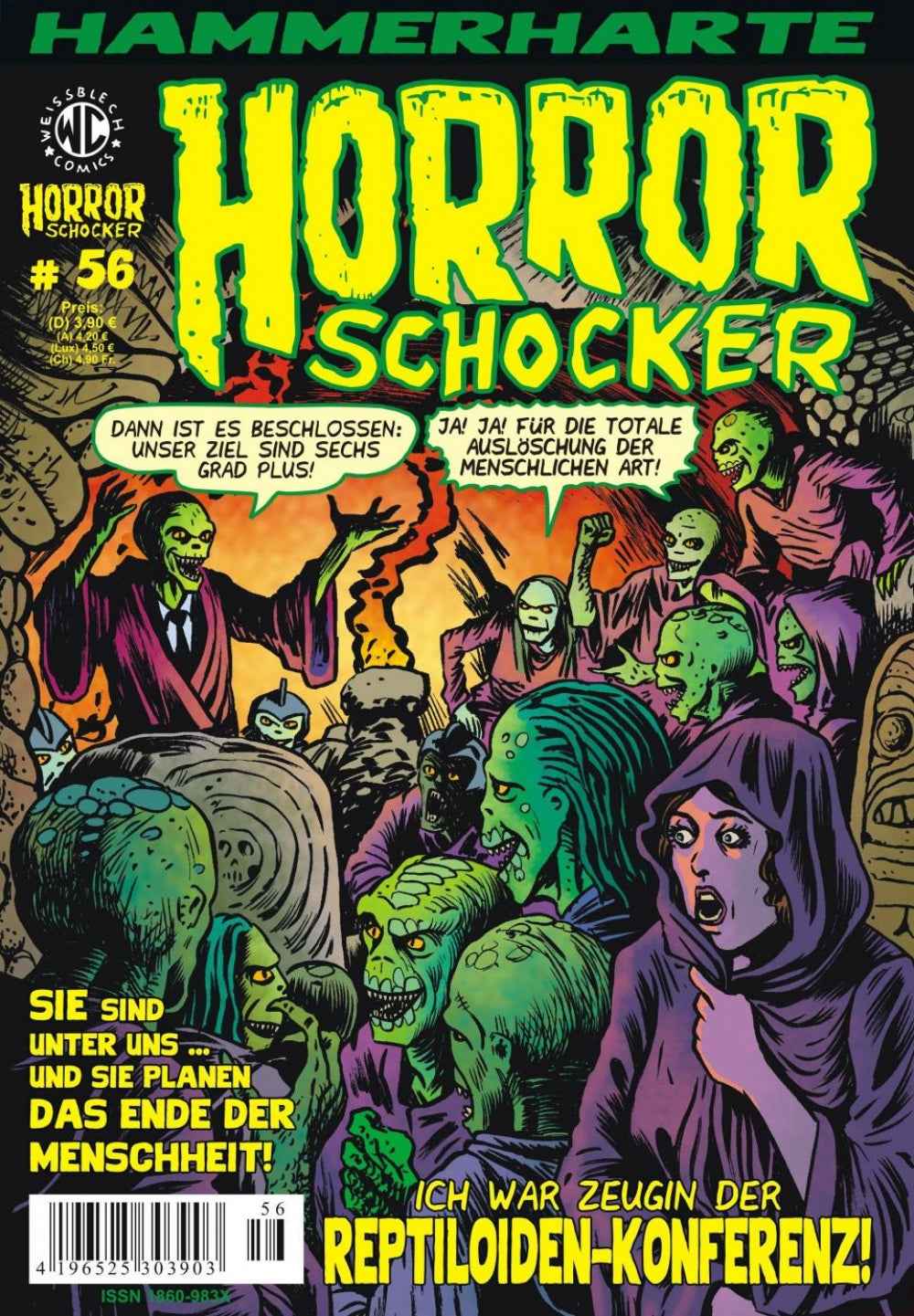 Horrorschocker 56 – Ich war Zeugin der Reptiloiden-Konferenz!
