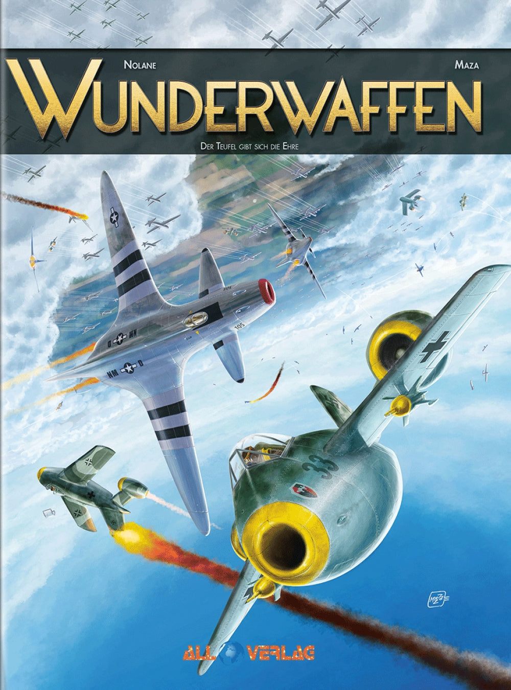 Wunderwaffen 9 – Der Teufel gibt sich die Ehre – Cover
