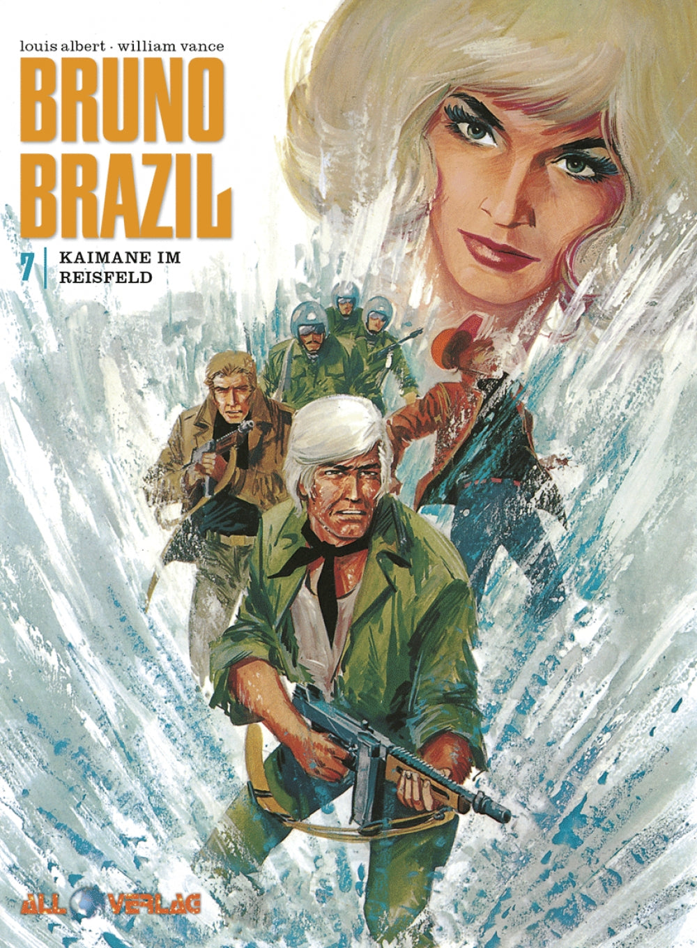 Bruno Brazil 07 – Kaimane im Reisfeld – Cover