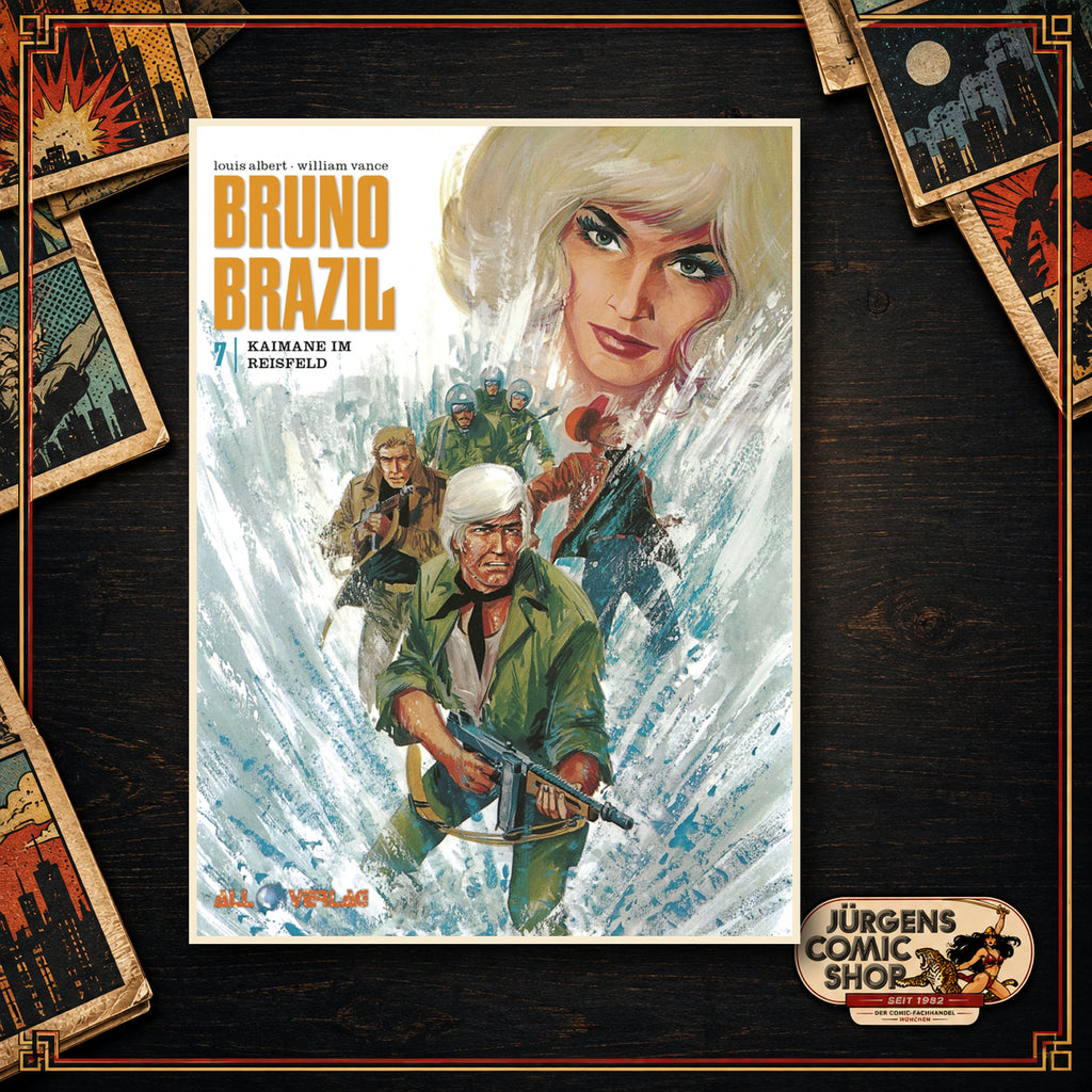 Bruno Brazil 07 – Kaimane im Reisfeld