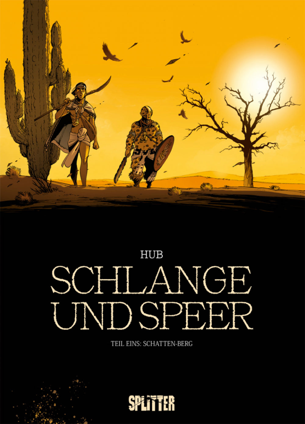 Schlange und Speer 1 – Schatten-Berg – Cover