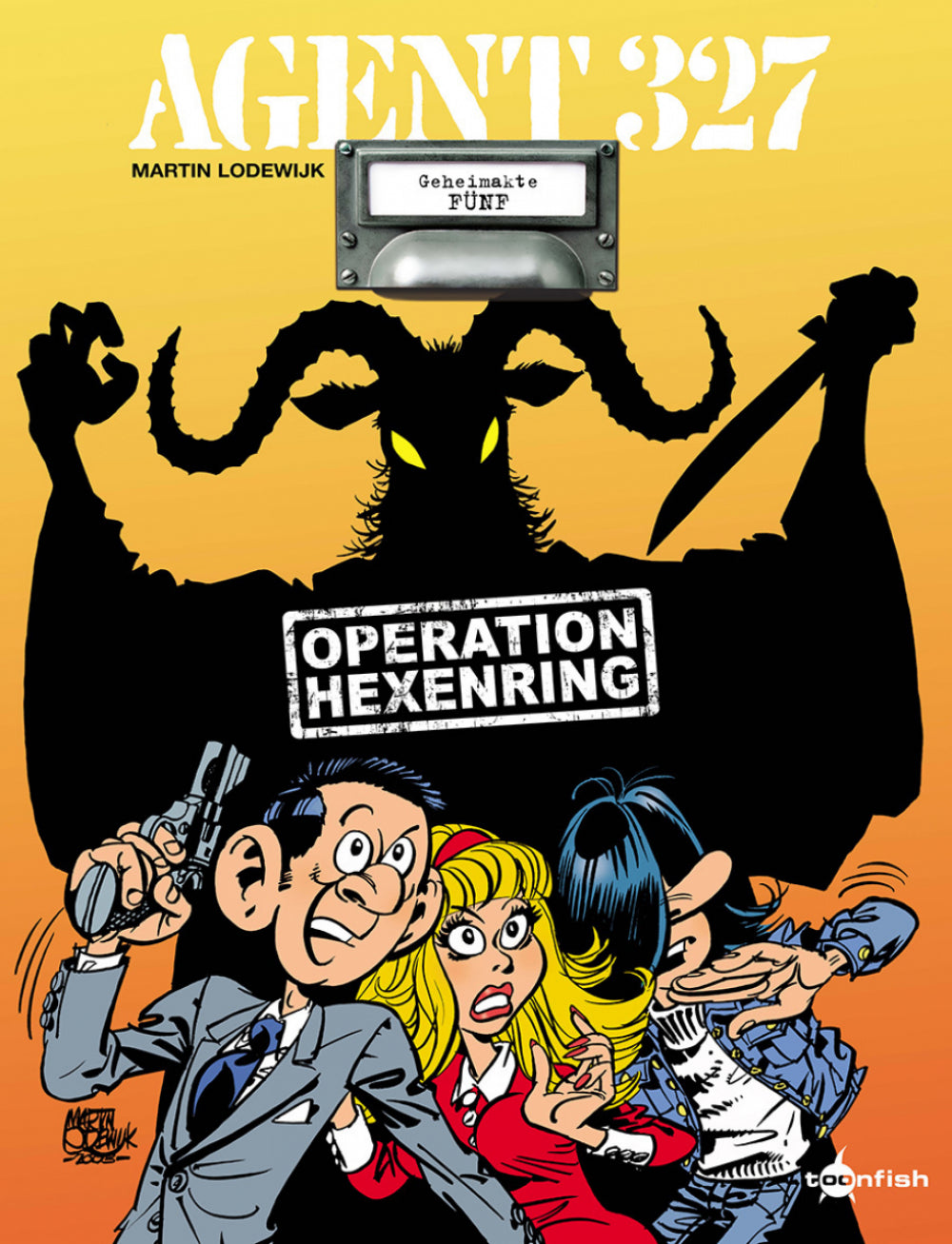 Cover Agent 327 Band 5 – Operation Hexenring – toonfish