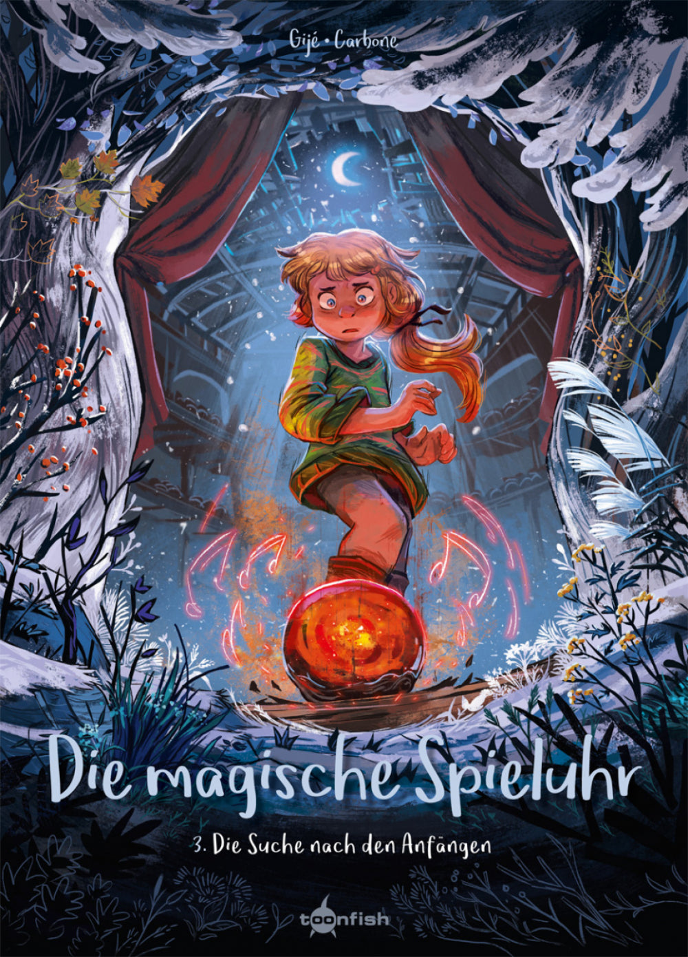 Cover Die magische Spieluhr 3 – Die Suche nach den Anfängen – toonfish