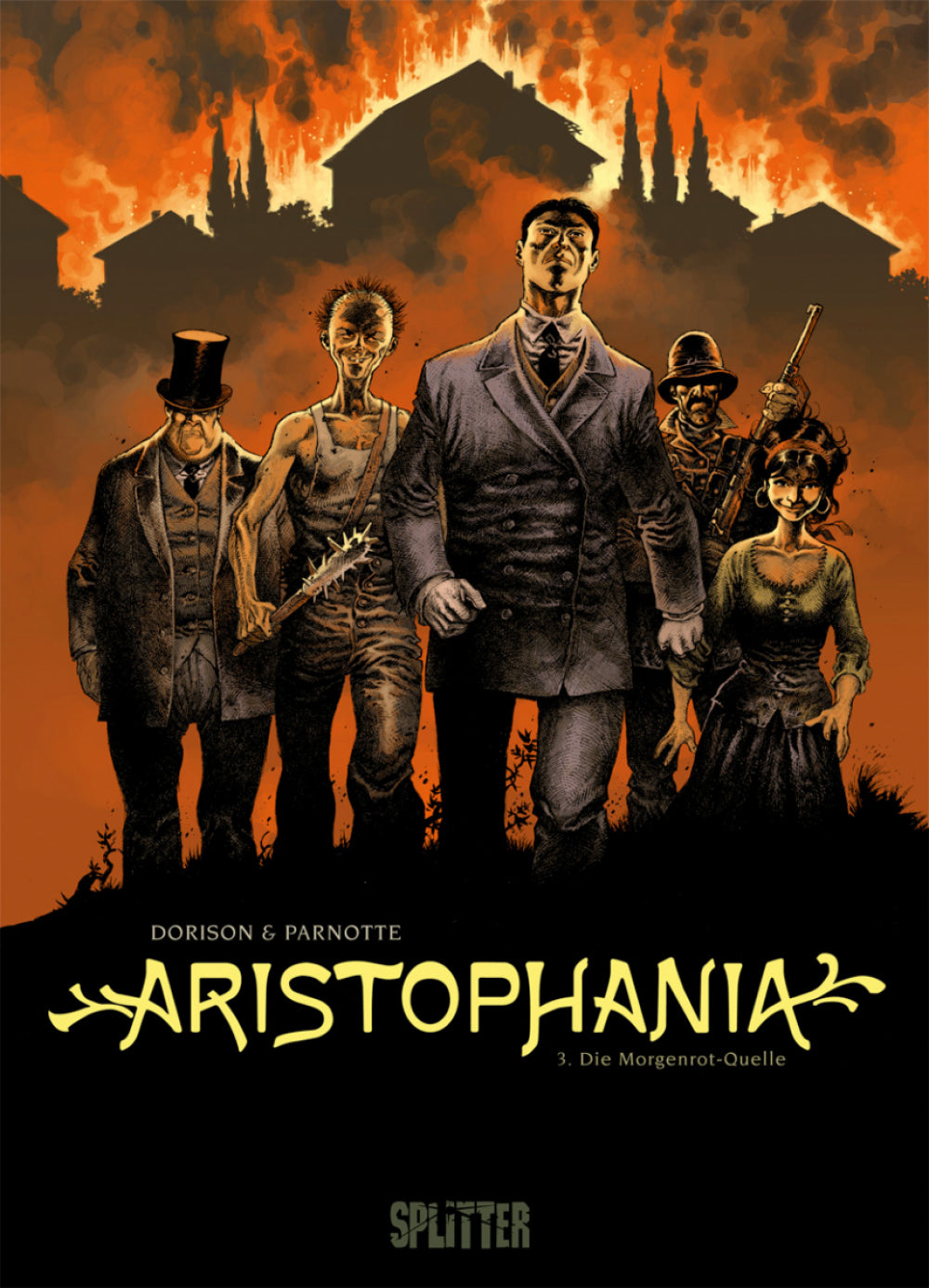 Aristophania 3 – Die Morgenrot-Quelle – Cover