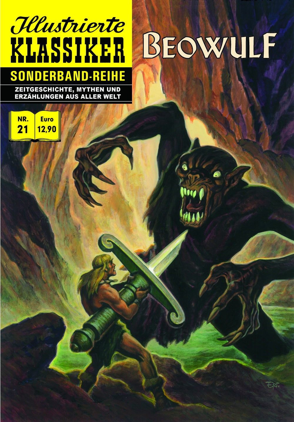 Illustrierte Klassiker Sonderband 21 – Beowulf – Cover