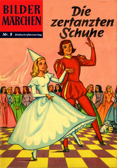 Bildermärchen 09 – Die zertanzten Schuhe – Cover