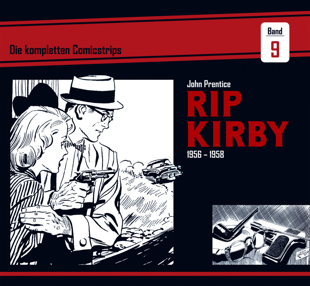 Rip Kirby 09 – Die kompletten Comicstrips 1956-1958 – Cover