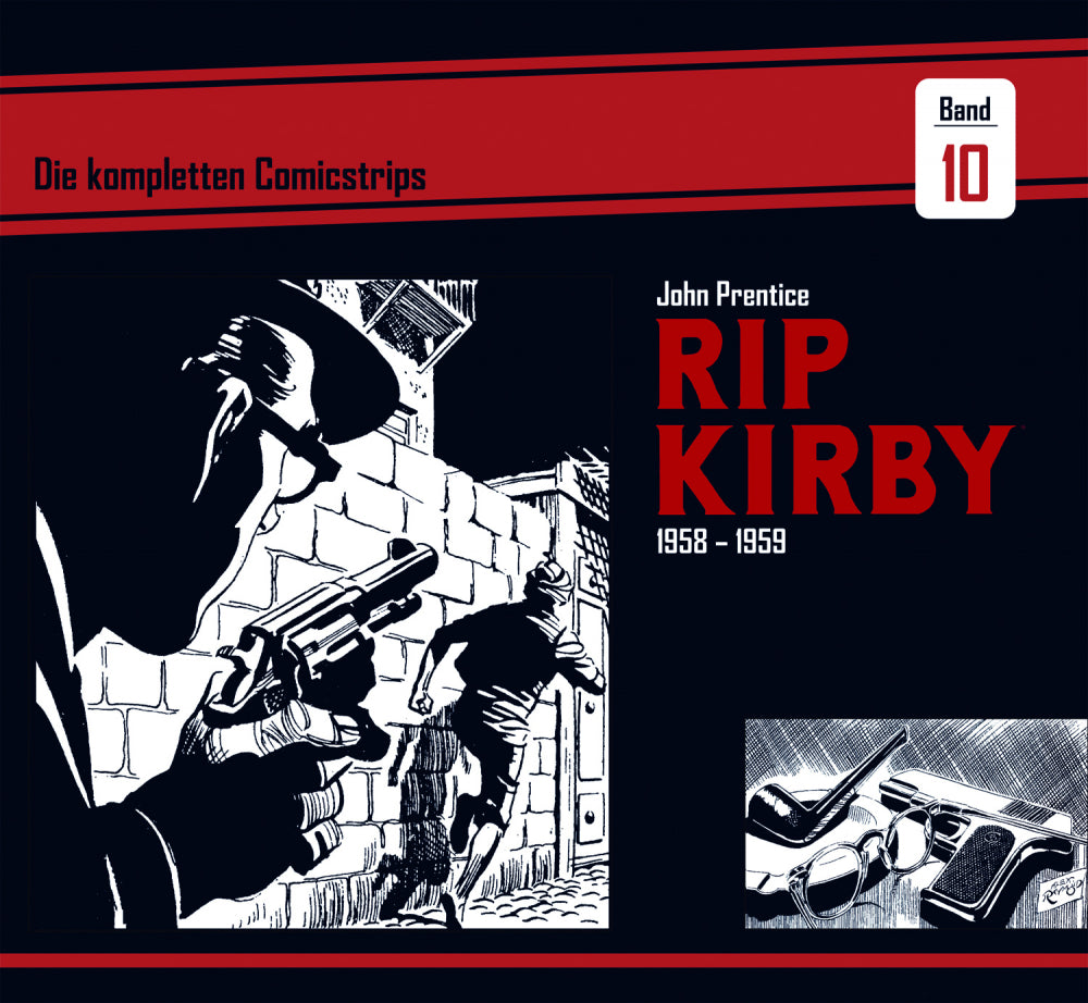 Rip Kirby 10 – Die kompletten Comicstrips 1958-1959 – Cover