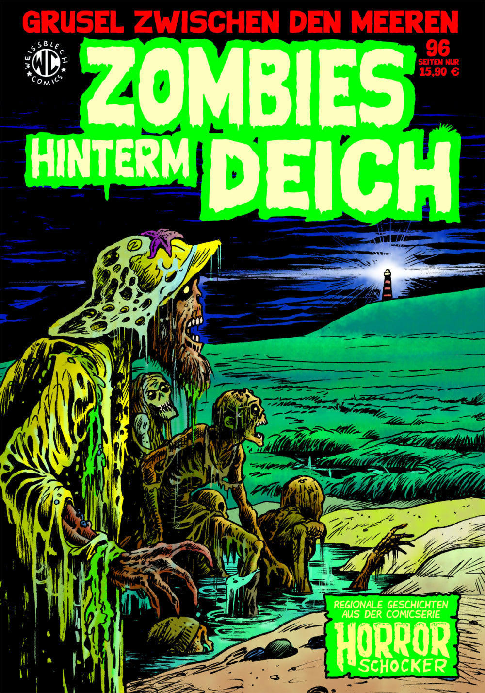 Cover Zombies hinterm Deich – Weissblech