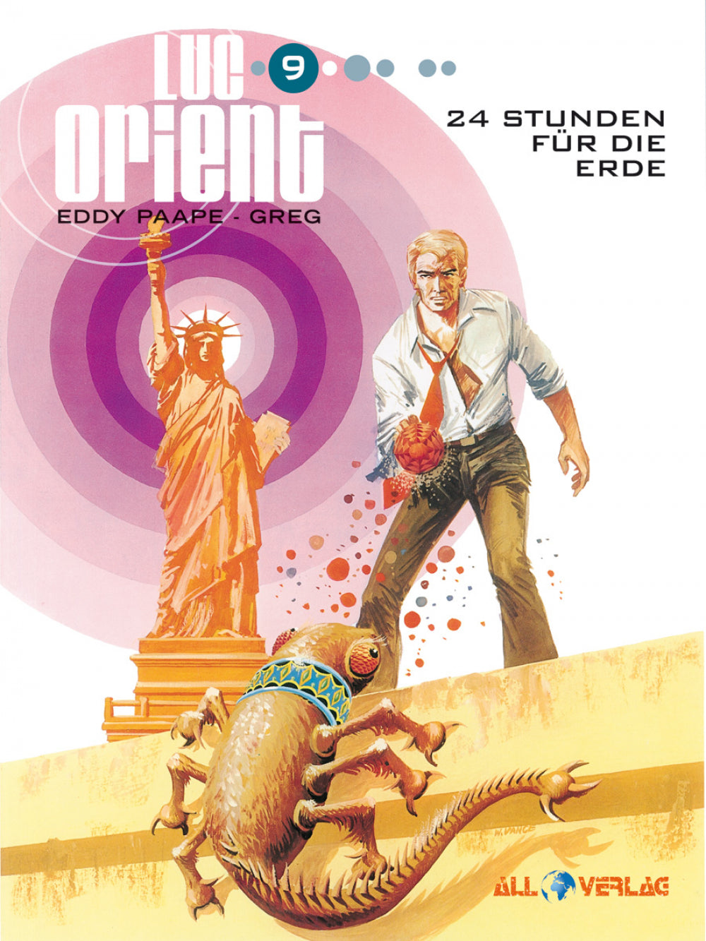 Luc Orient 09 – 24 Stunden für die Erde – Cover
