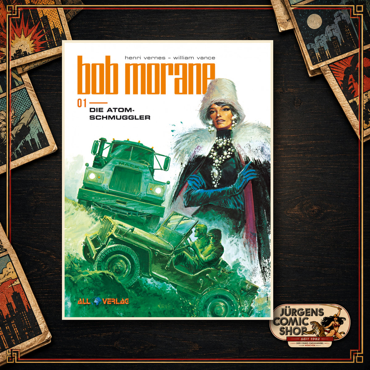 Bob Morane (All Verlag) 01 – Die Atom-Schmuggler