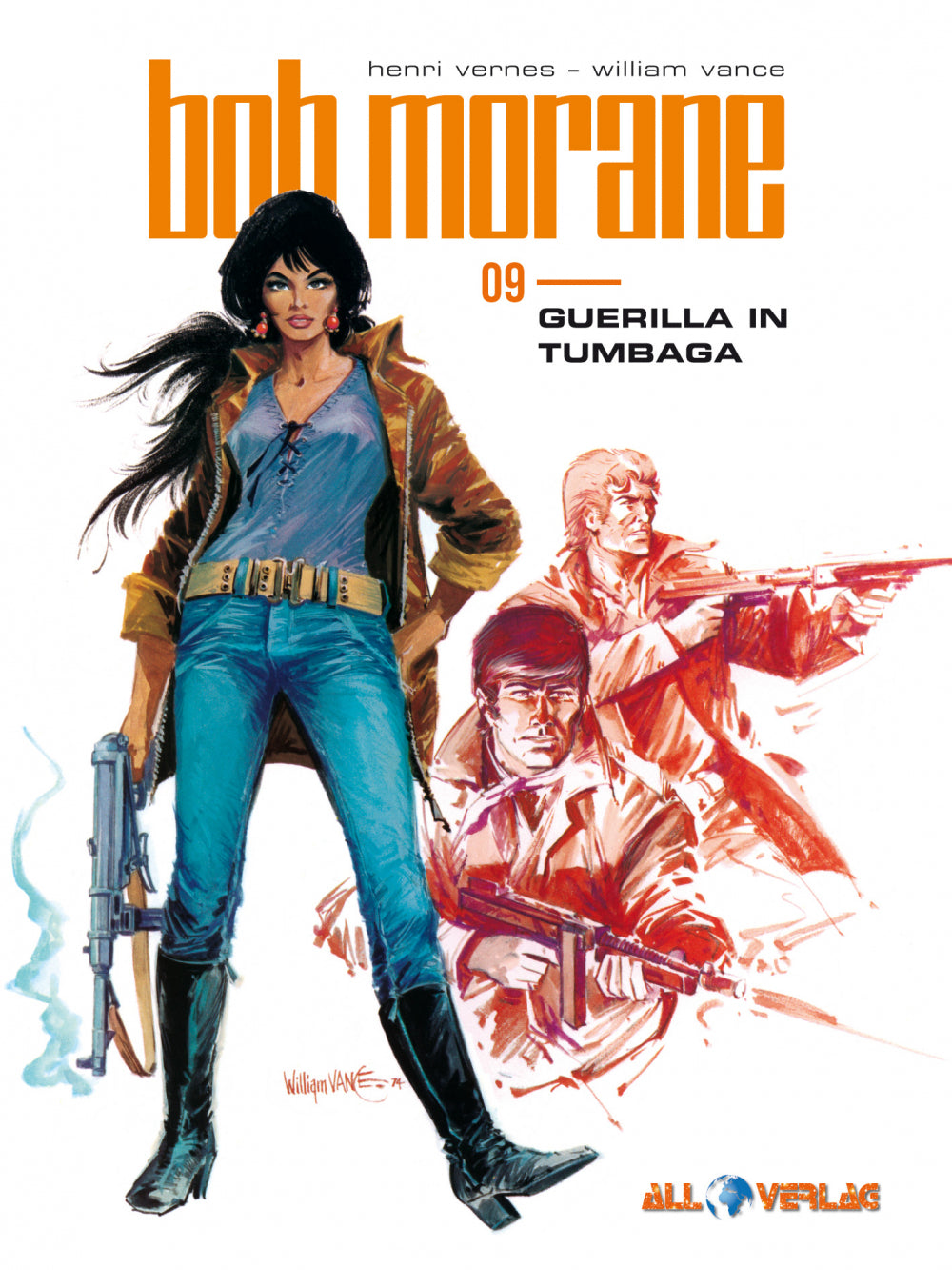 Bob Morane (All Verlag) 09 – Guerilla in Tumbaga – Cover