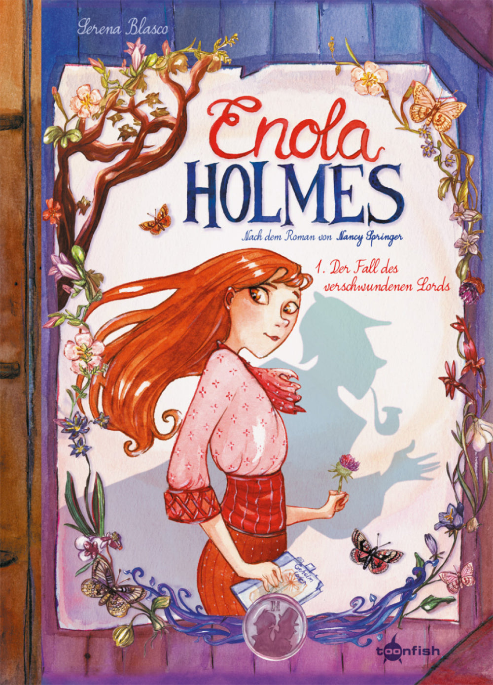 Cover Enola Holmes 1 – Der Fall des verschwundenen Lords – toonfish