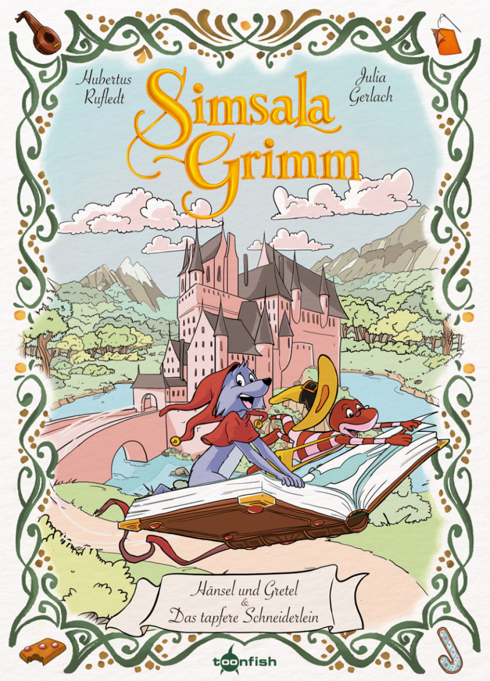 Cover Simsalagrimm: Hänsel und Gretel & Das tapfere Schneiderlein – toonfish