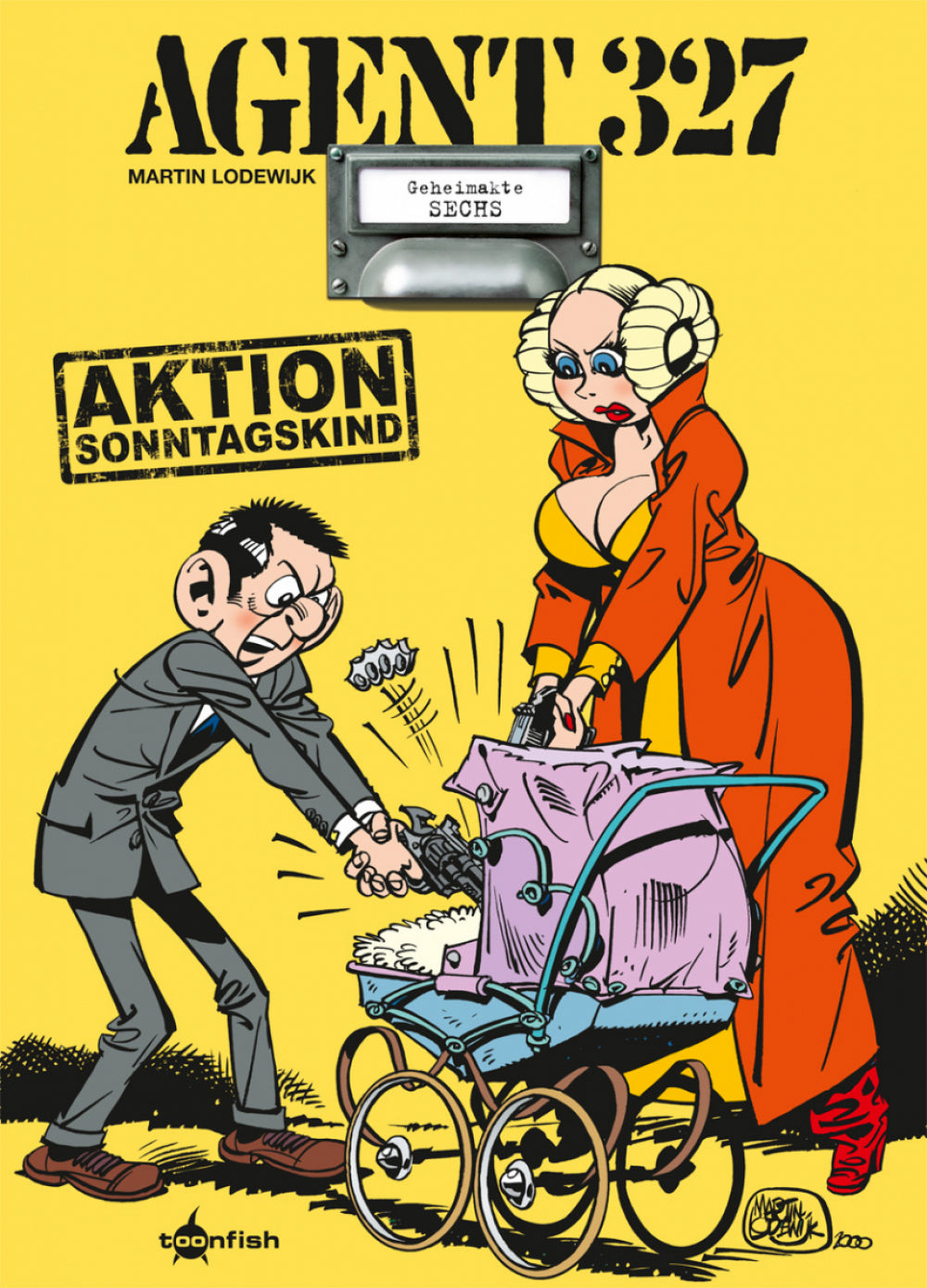 Cover Agent 327 Band 6 – Aktion Sonntagskind – toonfish