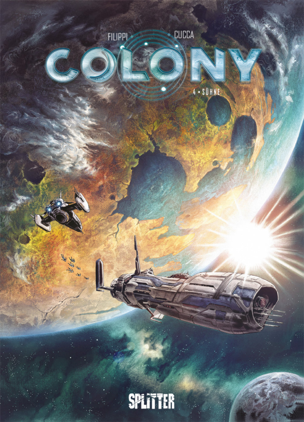 Colony 4 – Sühne – Cover
