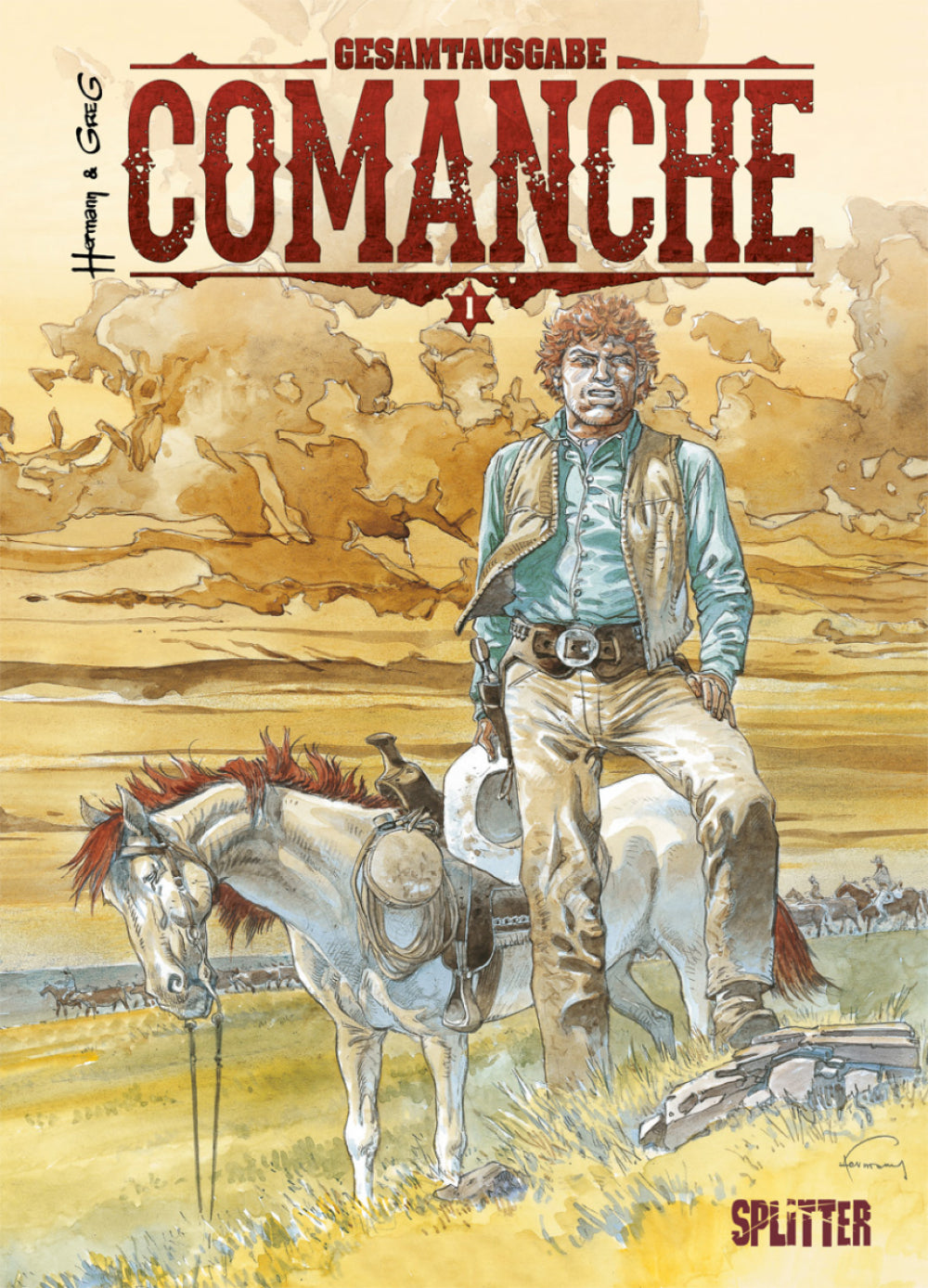 Comanche Gesamtausgabe 1 – Cover