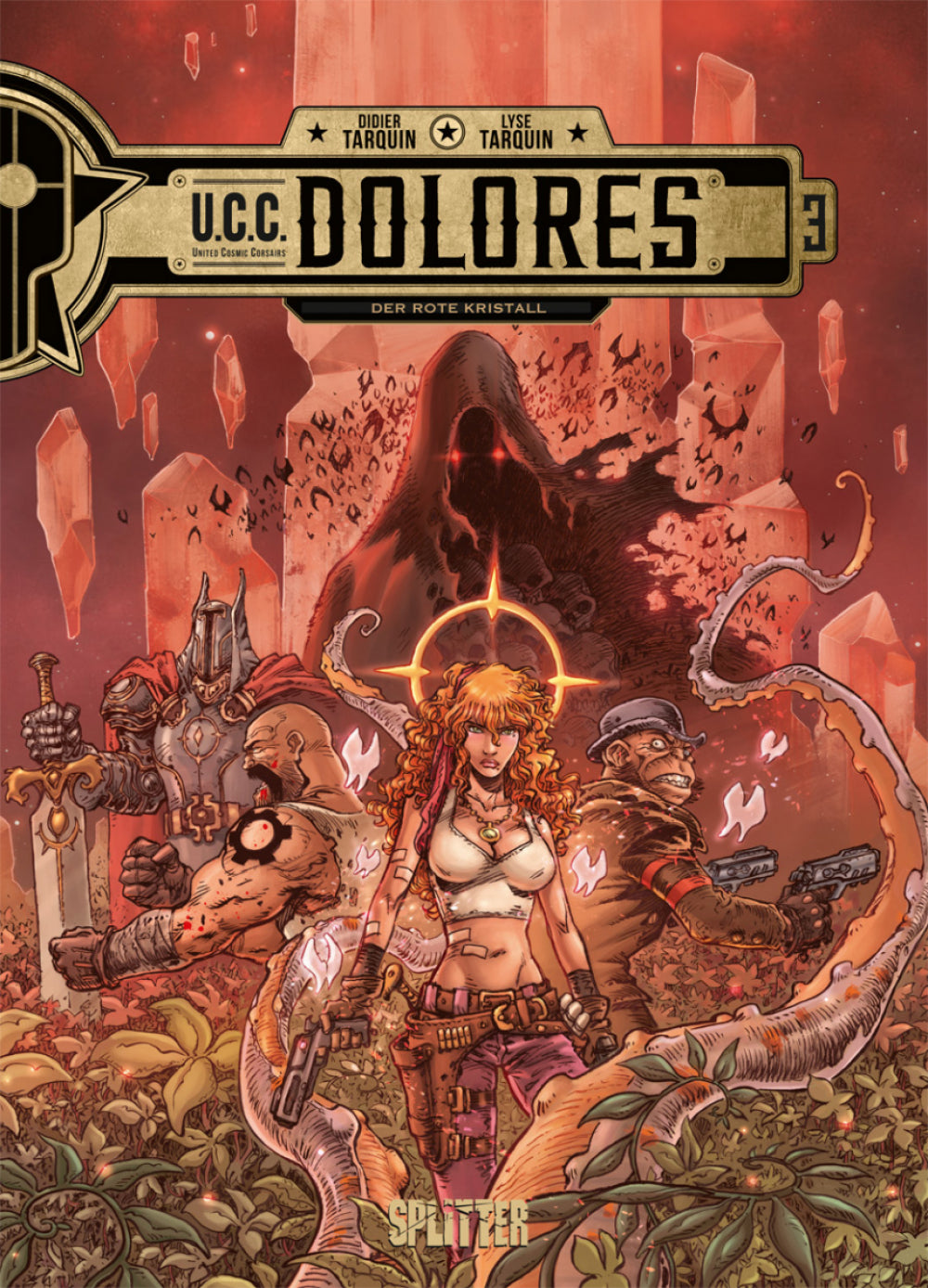 UCC Dolores 3 – Der rote Kristall – Cover