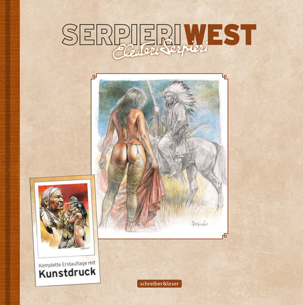 Serpieri West Artbook – Cover