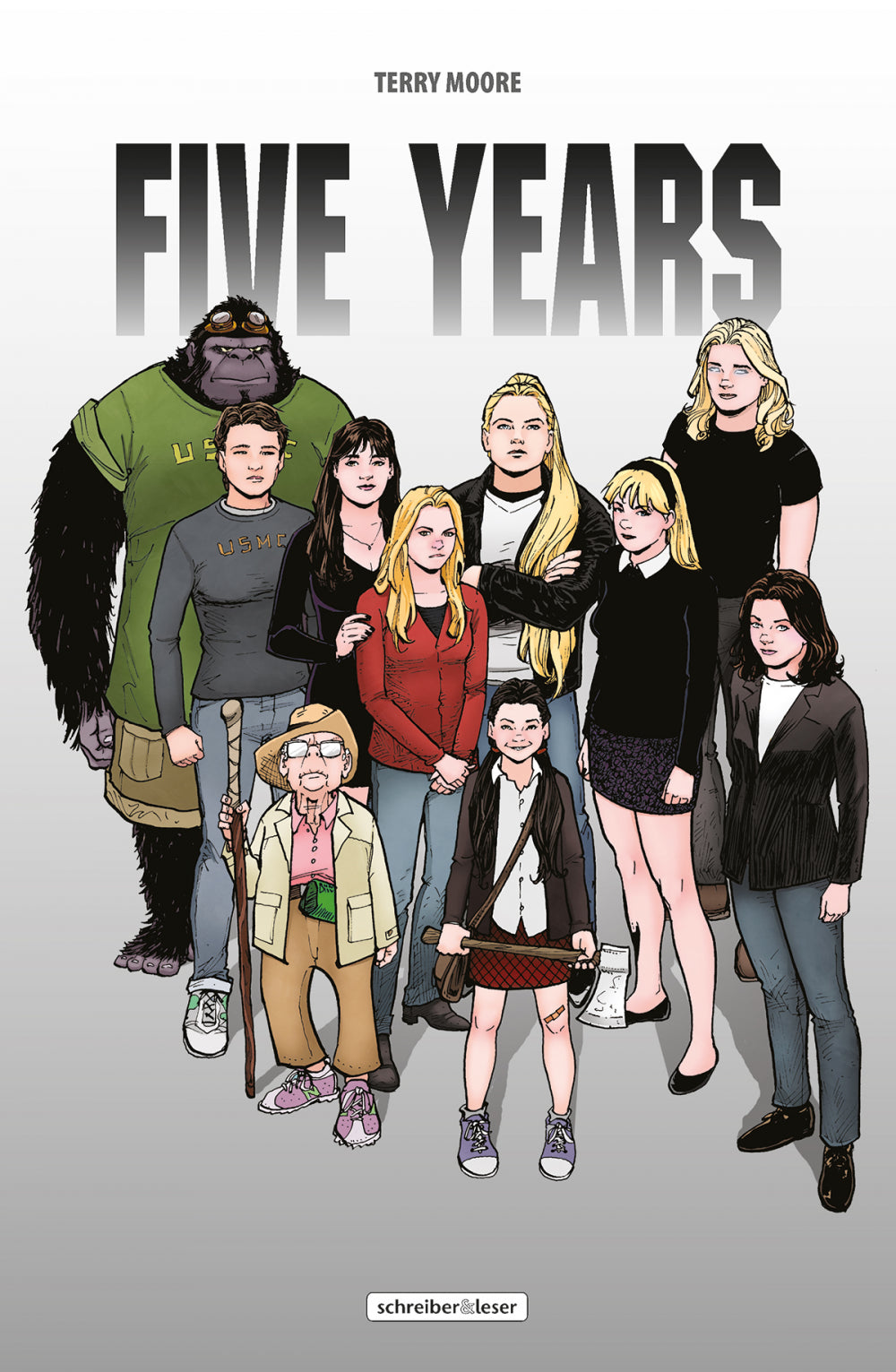 Five Years Gesamtausgabe – Cover