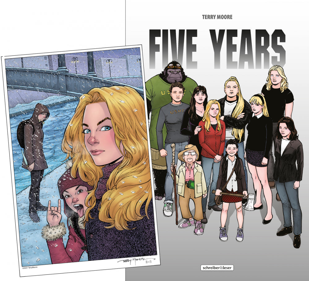 Five Years Gesamtausgabe VZA – Cover