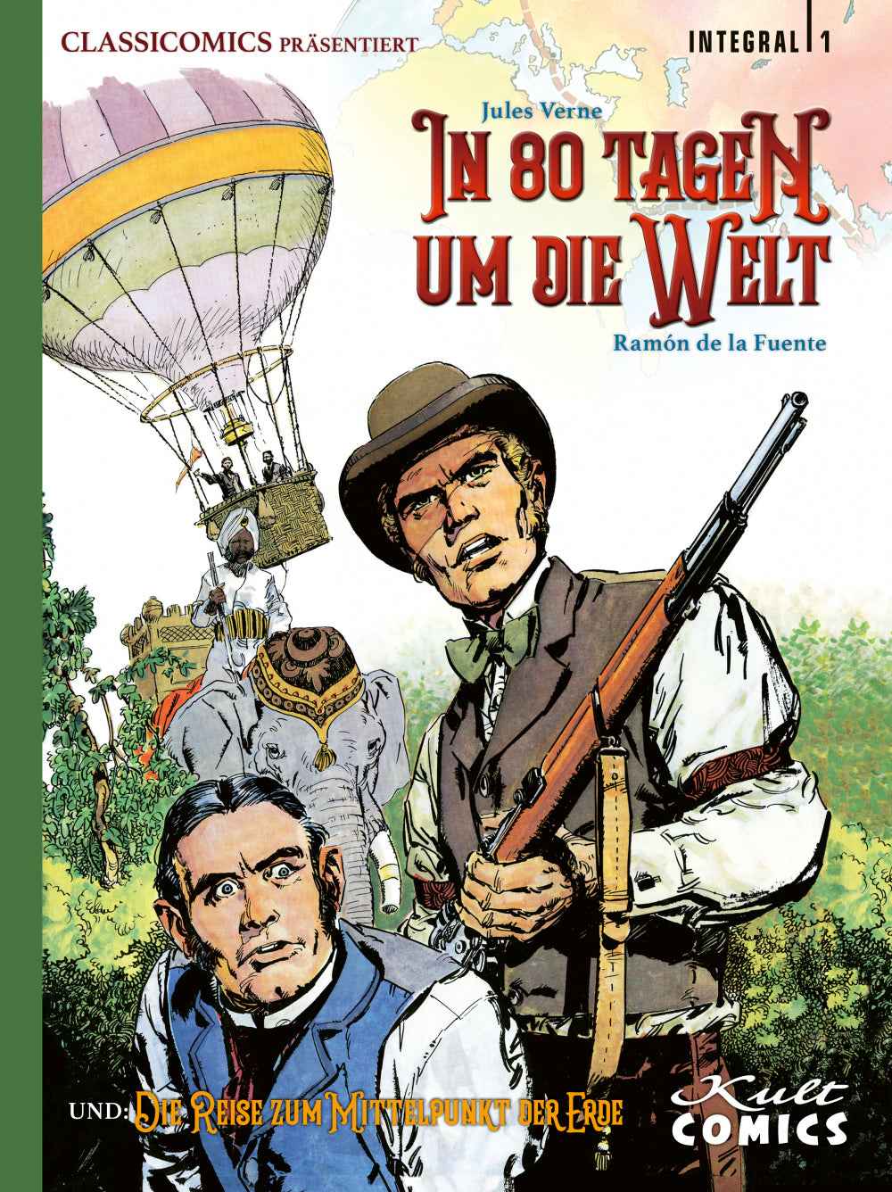 Classicomics 1 – In 80 Tagen um die Welt & Die Reise zum Mittelpunkt der Erde