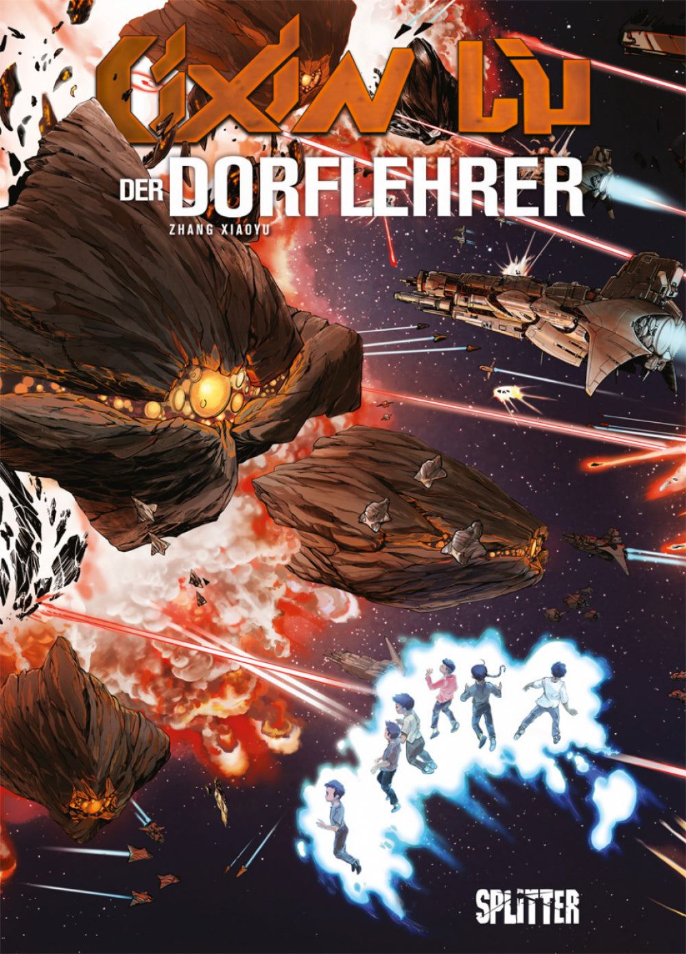 Cixin Liu: Der Dorflehrer – Cover
