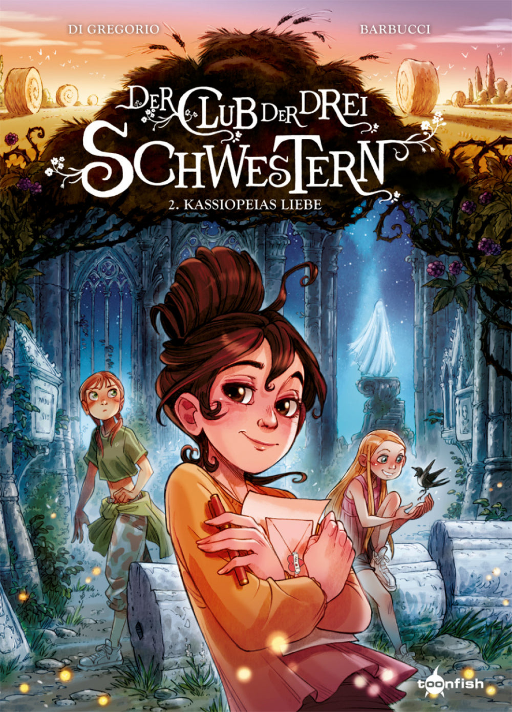 Cover Der Club der drei Schwestern 2 – Kassiopeias Liebe – toonfish