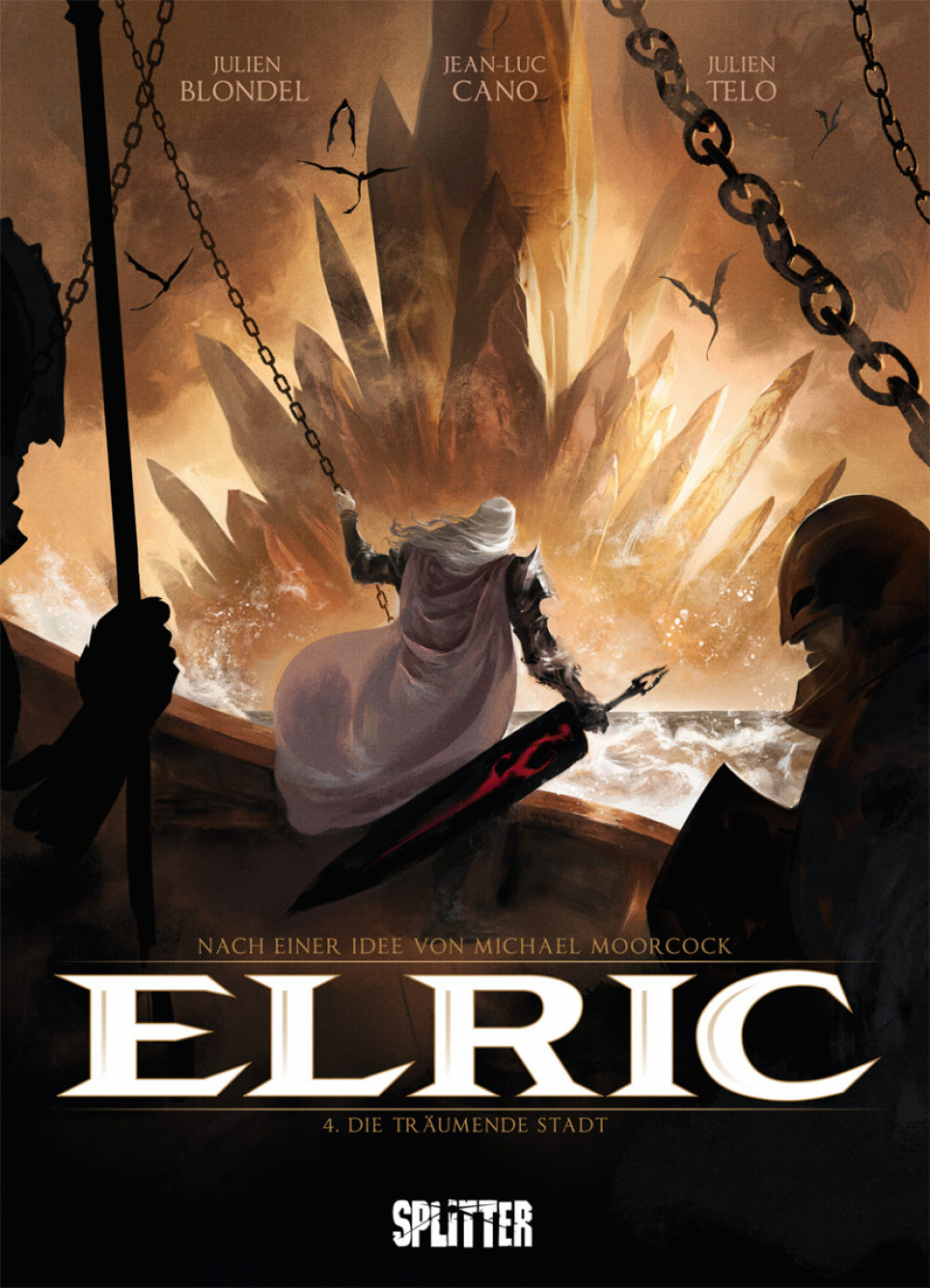 Elric 4 – Die träumende Stadt – Cover
