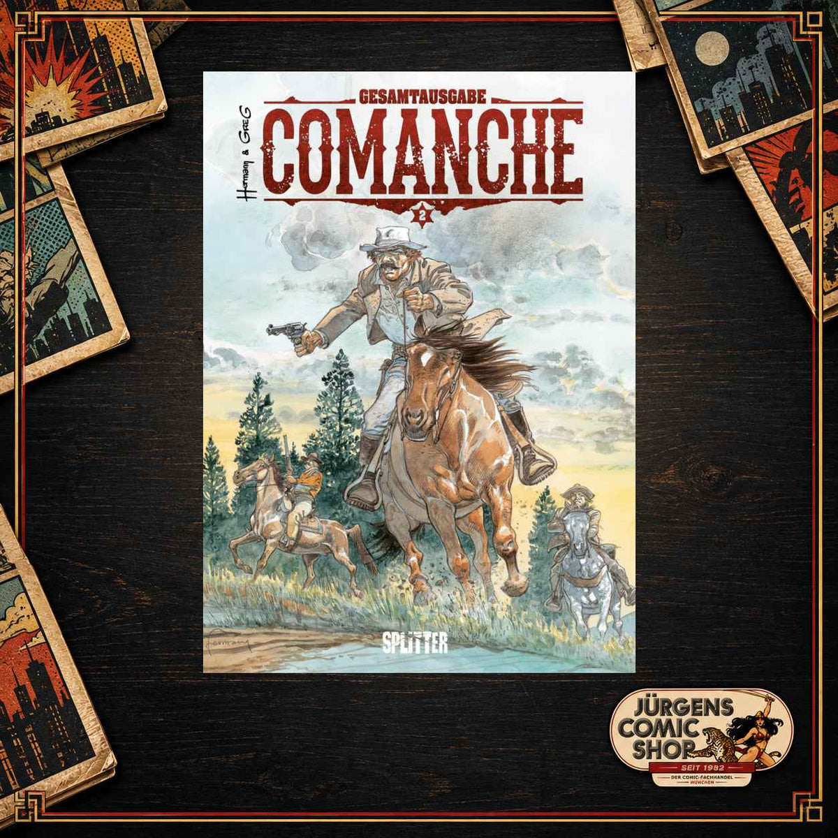 Comanche Gesamtausgabe 2 – Bände 4-6