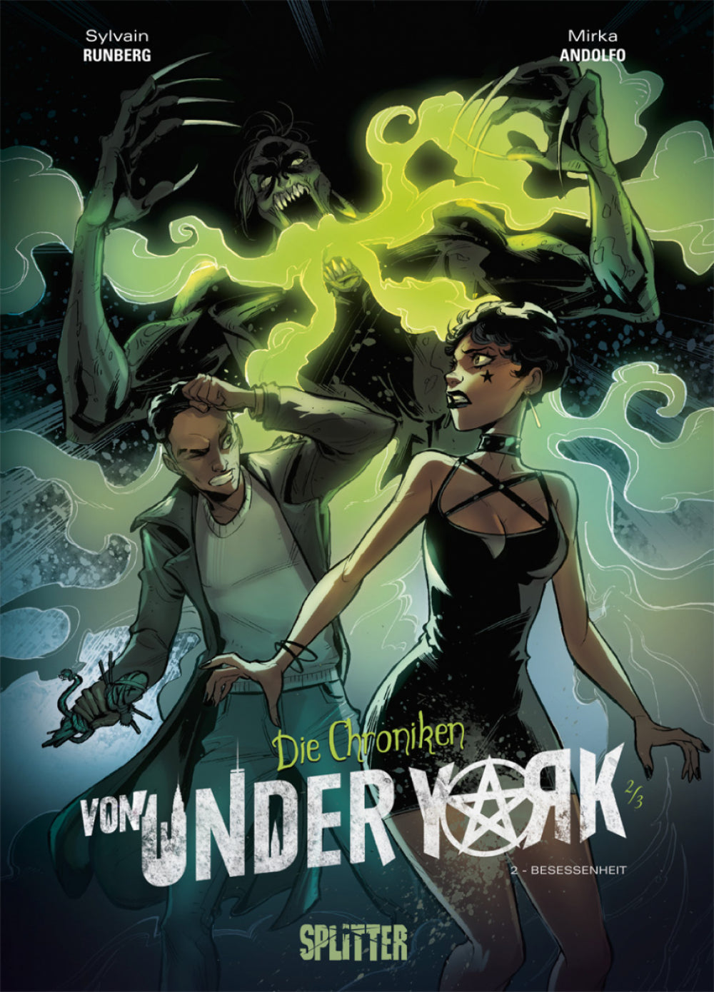 Die Chroniken von Under York 2 – Die Besessenheit – Cover