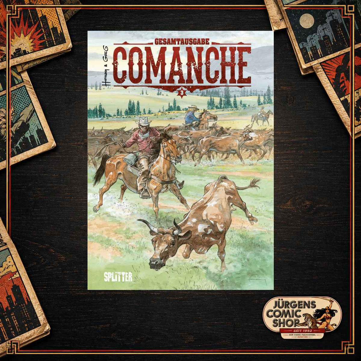 Comanche Gesamtausgabe 3 – Bände 7-9