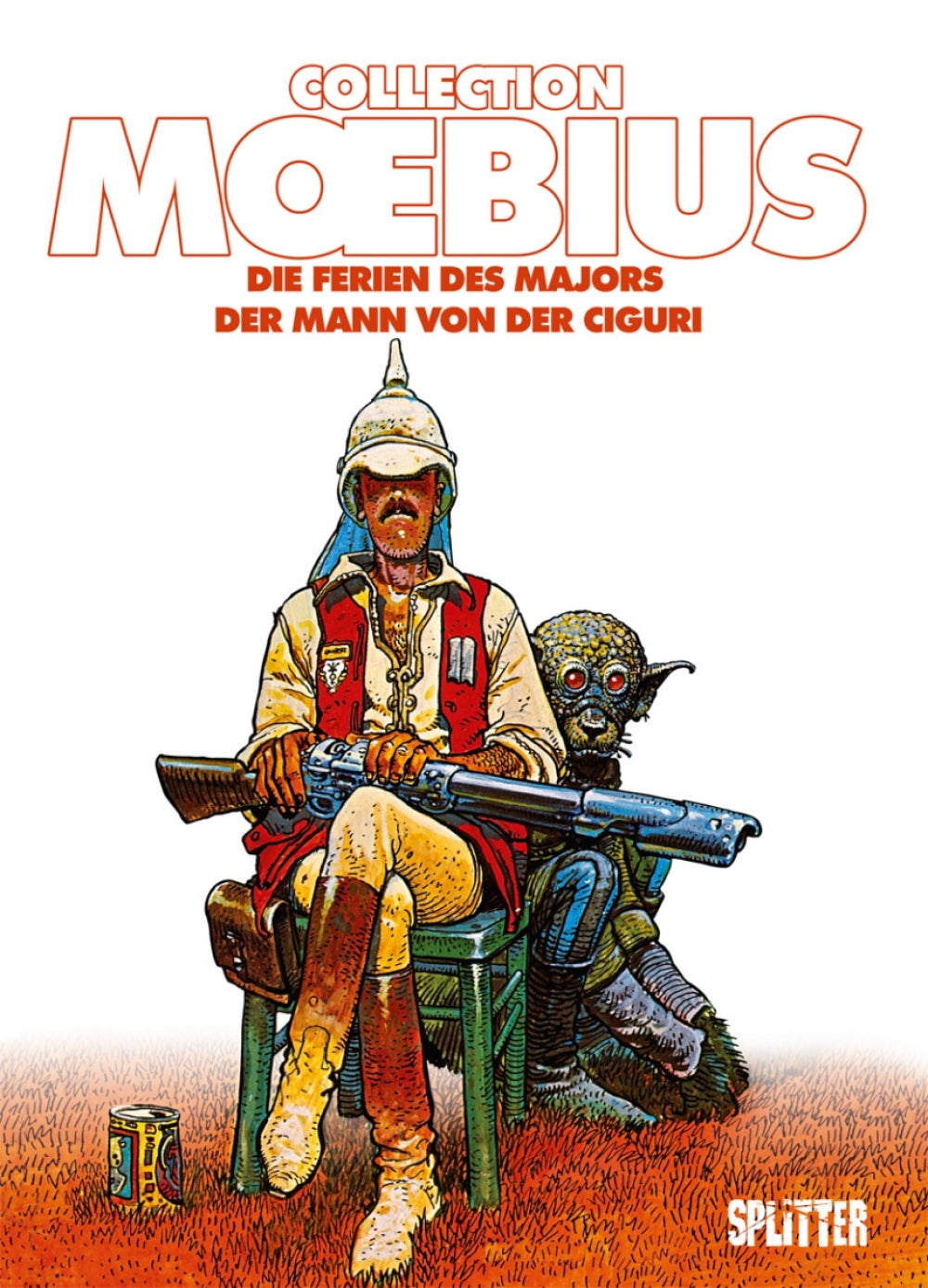 Moebius Collection: Die Ferien des Majors / Der Mann von der Ciguri – Cover