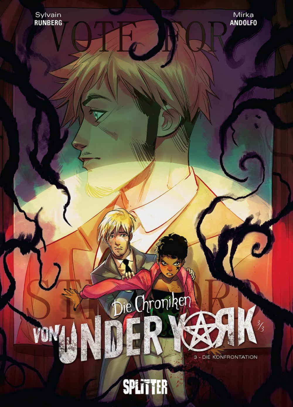 Die Chroniken von Under York 3 – Die Konfrontation – Cover