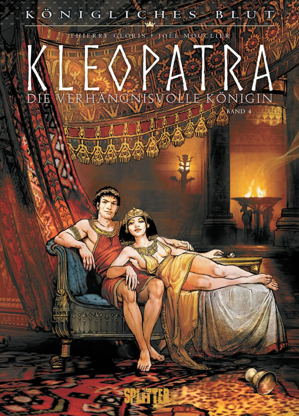 Königliches Blut 12 - Kleopatra 4 – Cover