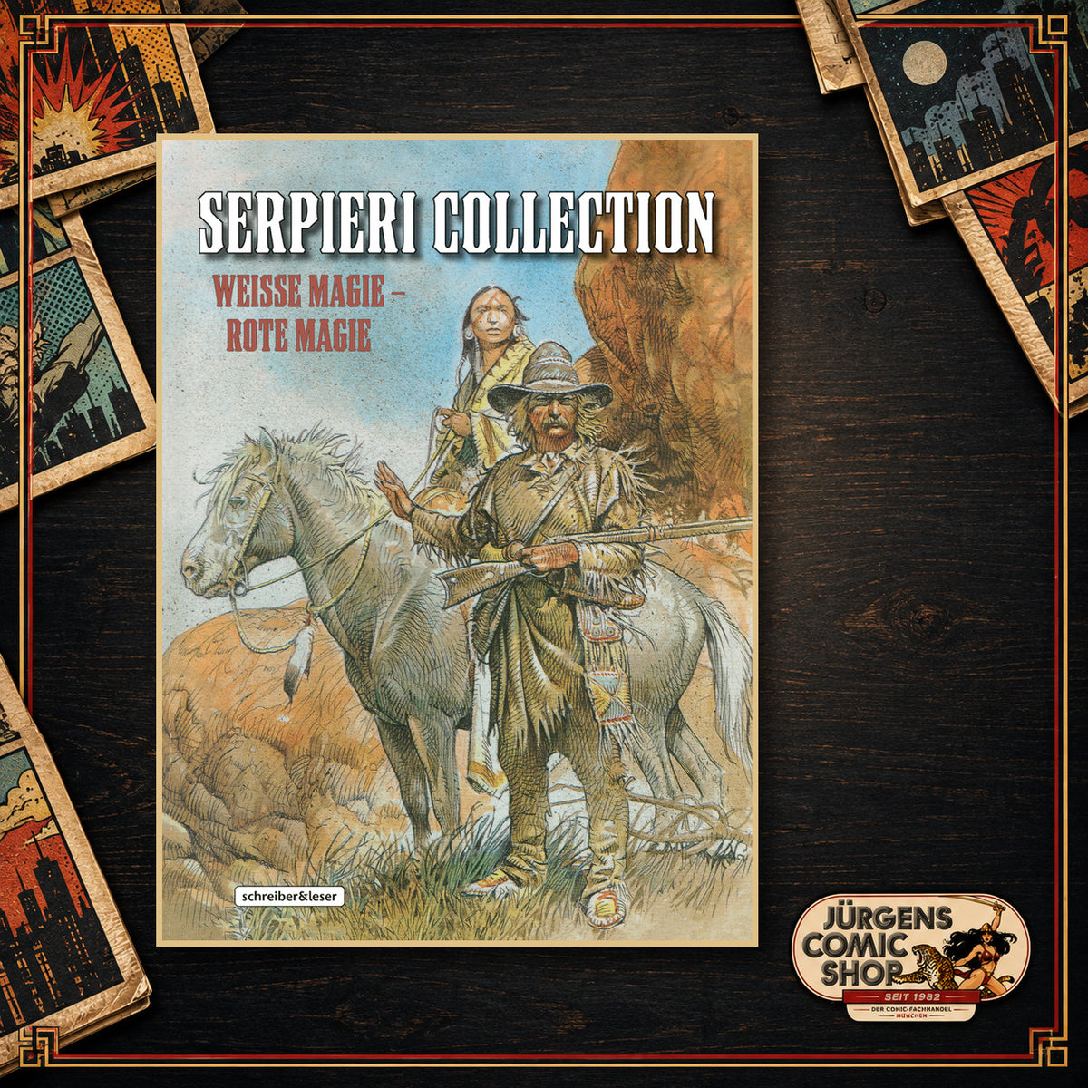 Serpieri Collection Western 5 – Weiße Magie – Rote Magie