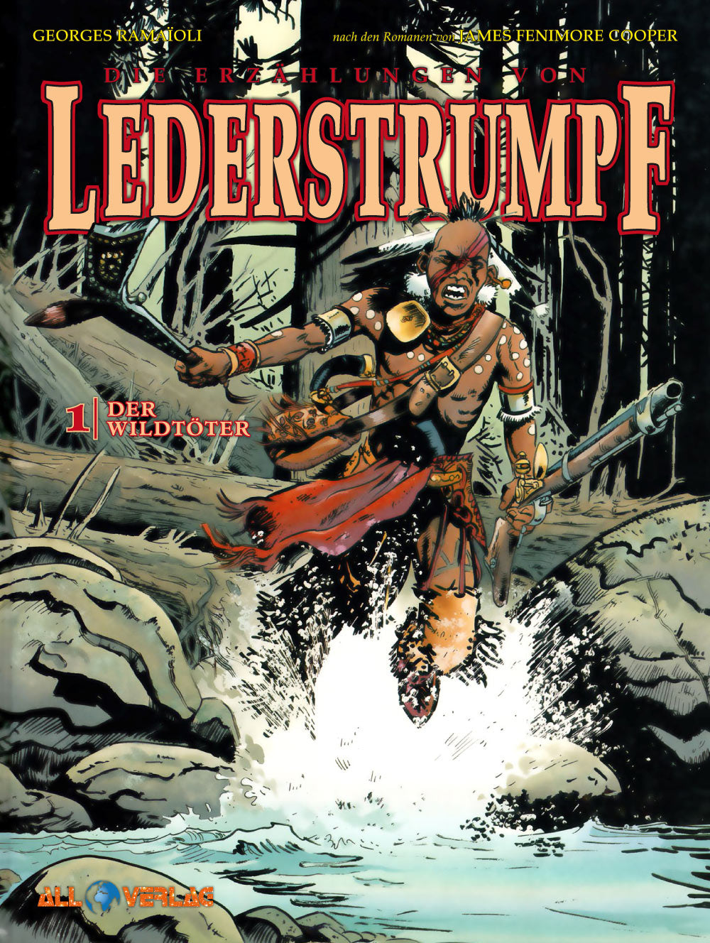 Die Erzählungen von Lederstrumpf 1 – Der Wildtöter – Cover