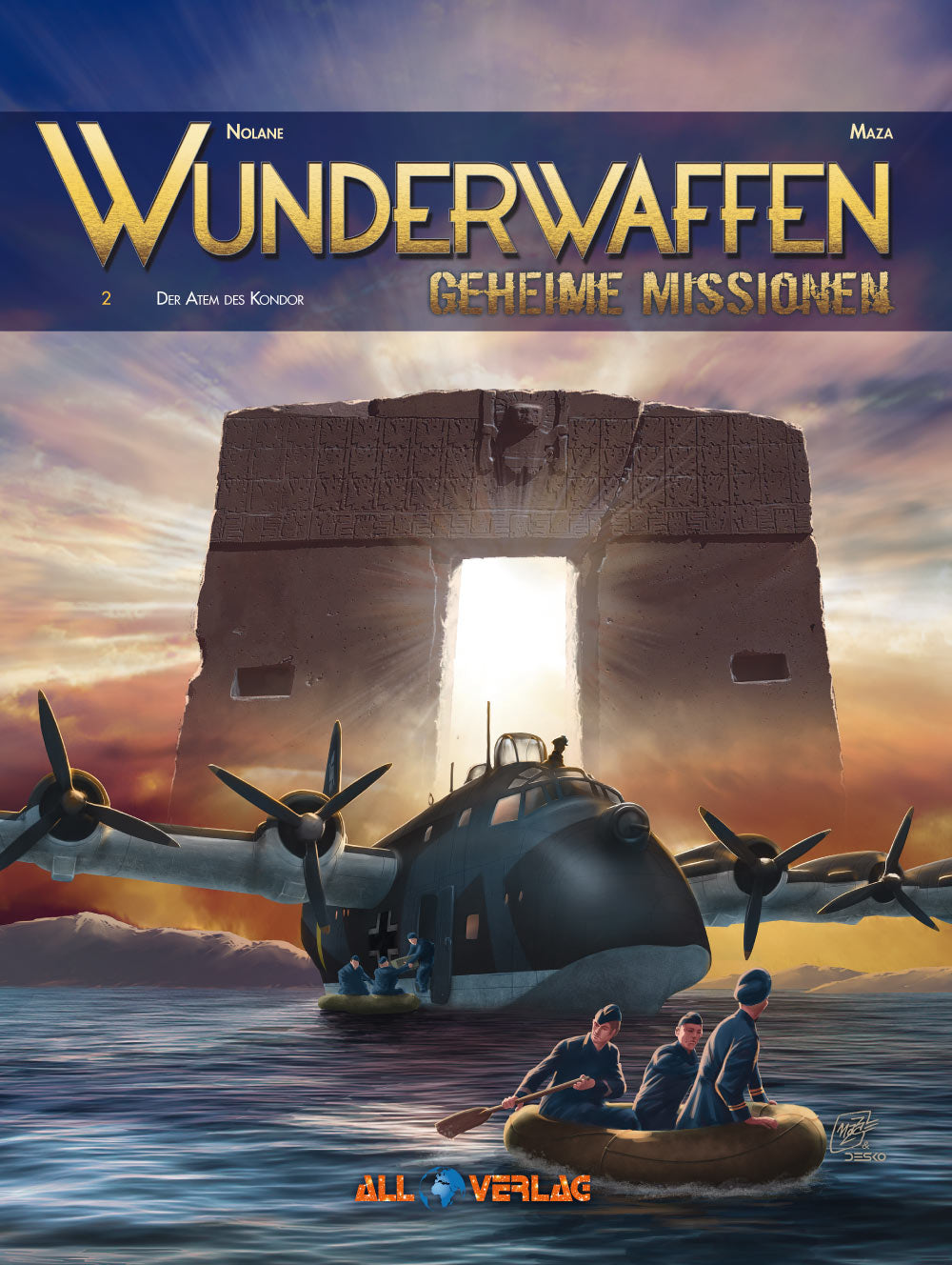 Wunderwaffen - Geheime Missionen 2 – Der Atem des Kondors – Cover