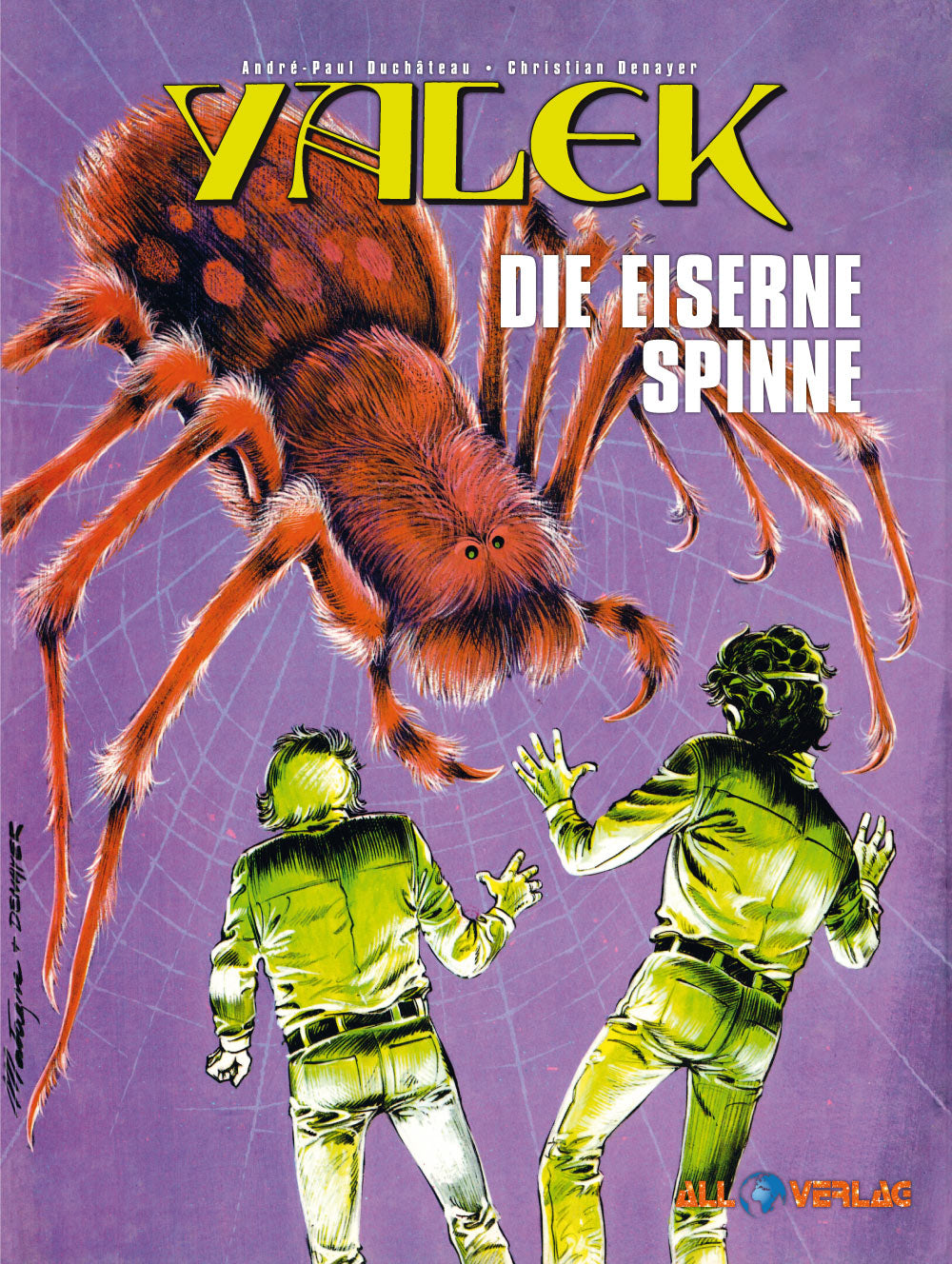 Yalek 2 – Die eiserne Spinne – Cover