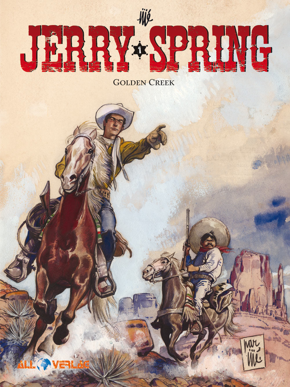 Jerry Spring 1 – Golden Creek – Cover