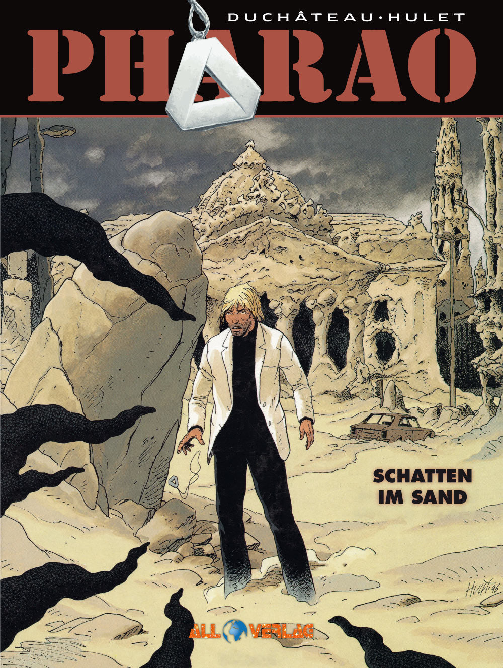 Pharao 5 – Schatten im Sand – Cover