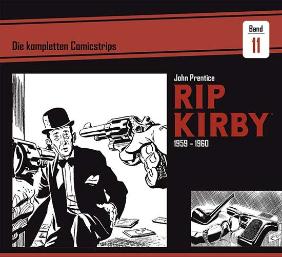 Rip Kirby 11 – Die kompletten Comicstrips 1959-1960 – Cover